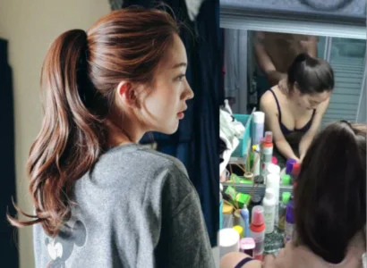 Gái chổng đít ra nhét vào ngay