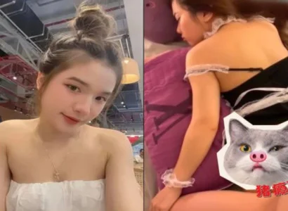 Con bạn gái chơi trò hầu gái